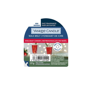 YANKEE CANDLE WAX MELT DUFTWACHS  HOLIDAY CHEER 22G