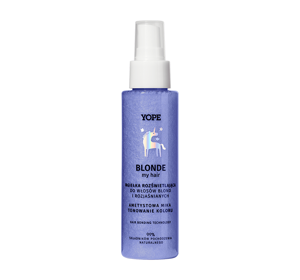 YOPE BLONDE MY HAIR AUFHELLENDES HAARSPRAY FÜR BLONDES HAAR AMETHYST 100ML