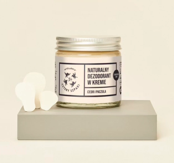 Kliknij na zdjęcie, aby je powiększyć MYDLARNIA CZTERY SZPAKI DEZENTES DEODORANT IN CREME ZEDER UND PATSCHULI 60ML
