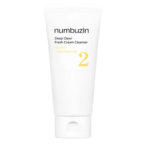 Numbuzin No. 2 Deep Clean Fresh Cream Cleanser – tiefenreinigendes cremiges Gesichtswaschgel 120 ml