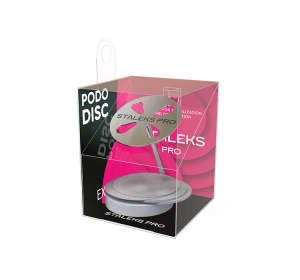 Staleks Pro Pododisc Pediküre-Scheibe + Set austauschbarer Aufsätze L/25 mm 180 grit 5 Stück