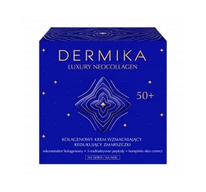 Dermika Luxury Neocollagen Kollagenstärkende Anti-Falten-Tages- und Nachtcreme 50+ 50 ml