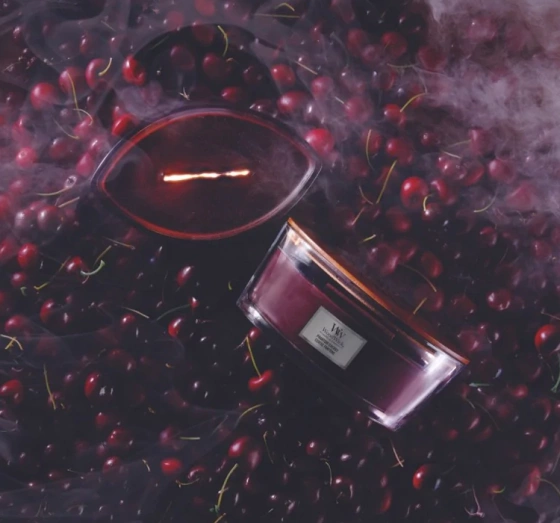 Woodwick Elipse Jar Candle Duftkerze Phantom Cherry 453,6 g