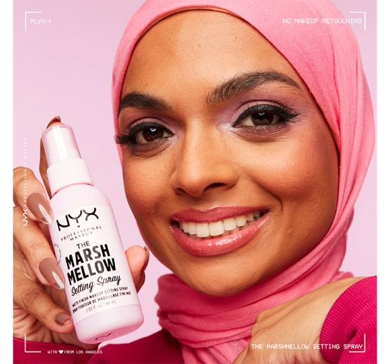 NYX Professional Makeup Marshmellow Make-up Fixierspray 60ml