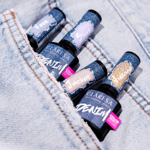 Claresa Denim Hybrid-Nagellack „Skirt“, 5 g