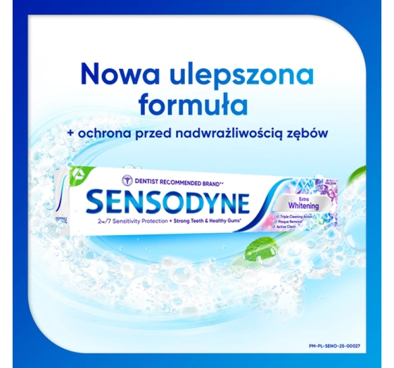 SENSODYNE EXTRA WHITENING ZAHNPASTA FÜR EMPFINDLICHE ZÄHNE 75 ML