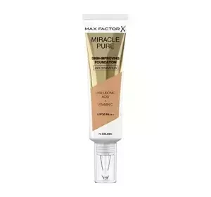 MAX FACTOR MIRACLE PURE FOUNDATION ZUR VERBESSERUNG DES HAUTZUSTANDS 55 BEIGE 30ML