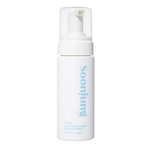 Etude House Soon Jung pH 6,5 Whip Cleanser – sanfter Reinigungsschaum für empfindliche und zu Reizungen neigende Haut, 150 ml