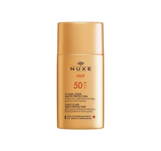Kliknij na zdjęcie, aby je powiększyć NUXE SUN LIGHT FLUID HIGH PROTECTION SPF50 50ML