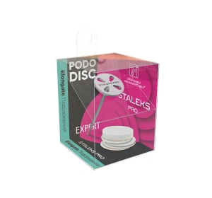 Staleks Pro Pododisc Verlängerte Pediküre-Scheibe + Set austauschbarer Aufsätze S/15 mm 180 grit 5 Stück