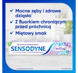 SENSODYNE EXTRA WHITENING ZAHNPASTA FÜR EMPFINDLICHE ZÄHNE 75 ML
