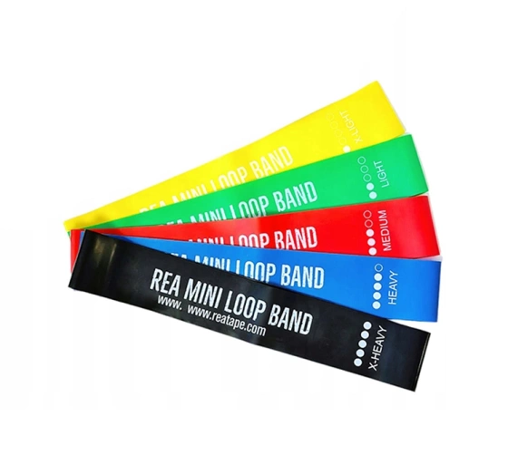 Rea Tape Band Mini Loop – Set mit 5 Widerstandsbändern für das Training