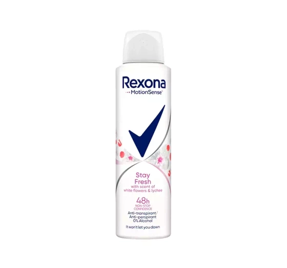 REXONA STAY FRESH WHITE FLOWERS & LYCHEE SPRAY NTITRANSPIRANT FÜR FRAUEN 150ML