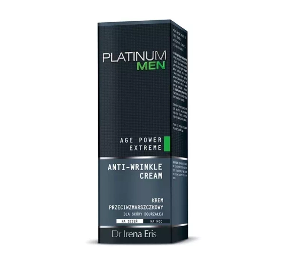Kliknij na zdjęcie, aby je powiększyć DR IRENA ERIS PLATINUM MEN SKIN RECHARGE AGE POWER EXTREME 50ML