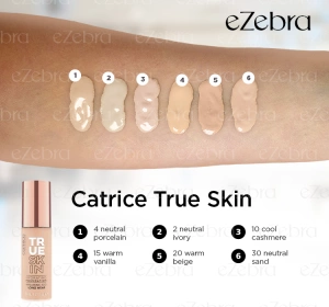 CATRICE TRUE SKIN FEUCHTIGKEITSSPENDENDE GRUNDIERUNG 010 COOL CASHMERE 30ML
