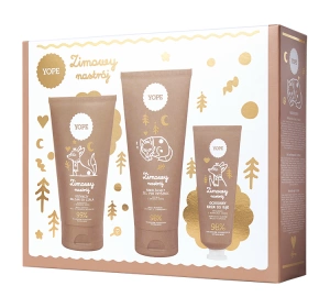 Yope Winterstimmung Geschenkset Körperbalsam 150 ml + Duschgel 200 ml + Handcreme 50 ml
