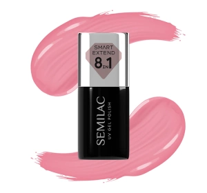 Semilac Smart Extend 8in1 Farbige Hybrid-Basis 813 Pastel Pink 7 ml