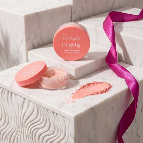 Lovely Peachy Color Balance loser Puder für die Augenpartie 3,5 g