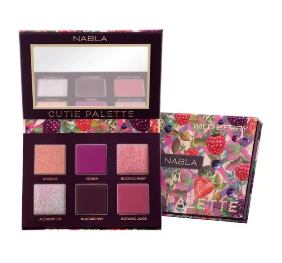 Kliknij na zdjęcie, aby je powiększyć NABLA CUTIE PALETTE LIDSCHATTENPALETTE WILD BERRY 8G