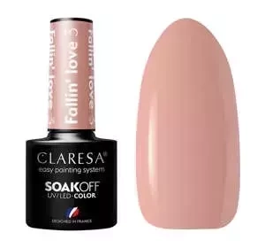 CLARESA SOAK OFF HYBRIDLACK FALLIN' LOVE 3 5G