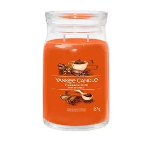 YANKEE CANDLE SIGNATURE DUFTKERZE CINNAMON STICK 567G