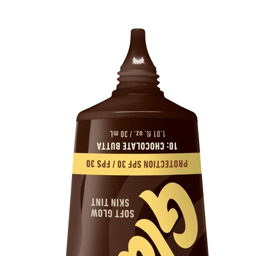 NYX Professional Makeup Buttermelt Glaze Creme-Foundation mit SPF30 10 Chocolate Butta 30 ml 