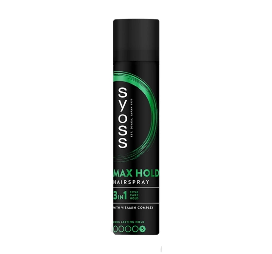 SYOSS MAX HOLD FIXIERENDES HAARSPRAY 300ML