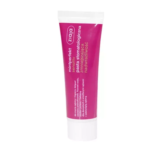 Kliknij na zdjęcie, aby je powiększyć ZIAJA SENSITIVE ZAHNARZTPASTA GEGEN EMPFINDLICHKEIT 75ML