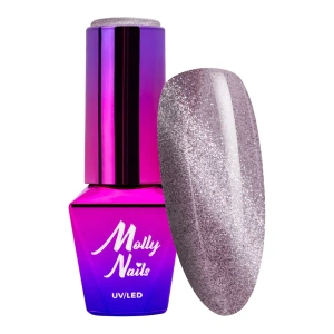 Molly Nails Cat Eye Womanity Hybridlack 448 Steel 8 g