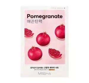 MISSHA AIRY FIT SHEET MASK STRAFFENDE TUCHMASKE GRANATAPFEL 19G