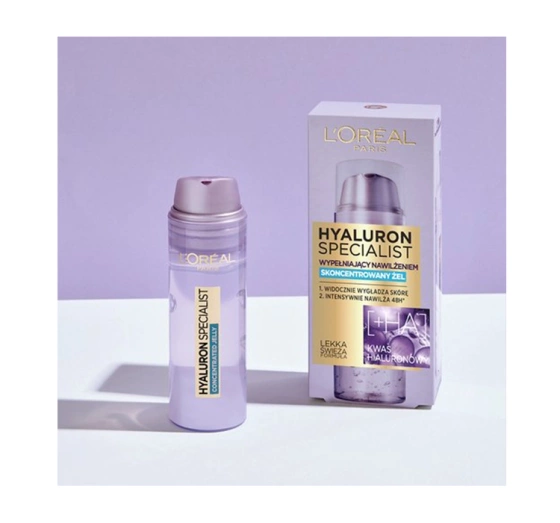 LOREAL HYALURON SPECIALIST AUFFÜLLENDES UND FEUCHTIGKEITSSPENDENDES GEL 50ML