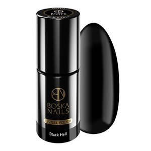 Boska Nails Hybrid-Nagellack 302 Black Hell 6 ml