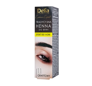 DELIA TRADITIONELLE AUGENBRAUENHENNA DUNKELBLAU 1.1