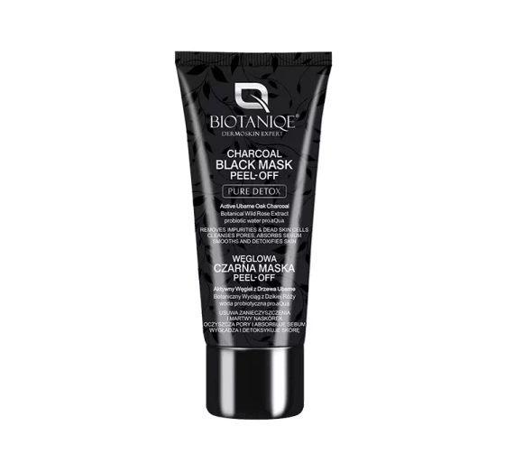 BIOTANIQE PURE DETOX SCHWARZE KOHLMASKE PEEL - OFF 50ML