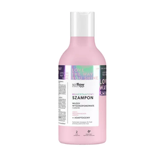 Kliknij na zdjęcie, aby je powiększyć SO!FLOW FEUCHTIGKEITSSHAMPOO FÜR HOCHPORÖSES HAAR 400ML