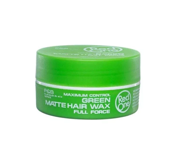 RED ONE MAXIMUM CONTROL GREEN MATTE HAIR WAX FULL FORCE 150 ML