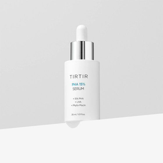 TIRTIR Feuchtigkeitsserum mit Peeling-Effekt, 15 % PHA, 30 ml