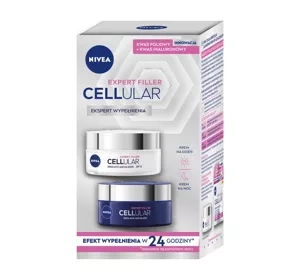 NIVEA 2er Pack Cellular Expert Filler Tagescreme und Nachtcreme 2x50ml