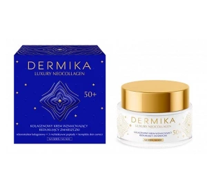 Dermika Luxury Neocollagen Kollagenstärkende Anti-Falten-Tages- und Nachtcreme 50+ 50 ml