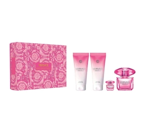 Versace Bright Crystal Absolu Eau de Parfum Spray 90 ml + 5 ml + Duschgel 100 ml + Körperlotion 100 ml
