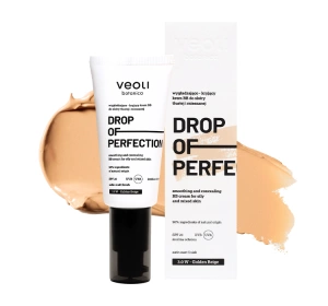 Veoli Botanica Drop of Perfection Glättend-deckende BB-Creme für fettige und Mischhaut SPF20 3.0 W Golden Beige 30 ml