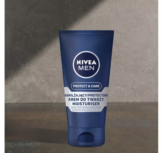 Kliknij na zdjęcie, aby je powiększyć NIVEA MEN PROTECT & CARE FEUCHTIGKEITSSPENDENDE GESICHTSCREME 75ML
