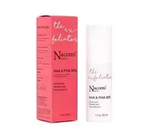 NACOMI NEXT LEVEL THE EXFOLIATOR AHA & PHA 30% SERUM 30ML
