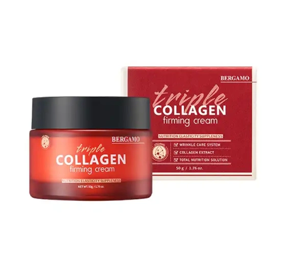 Kliknij na zdjęcie, aby je powiększyć BERGAMO TRIPLE COLLAGEN ANTI-AGEING-GESICHTSCREME 50G