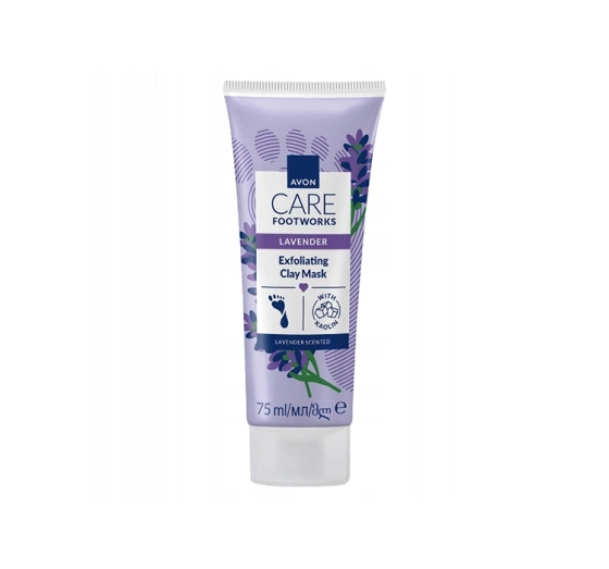 Avon Care Footworks Lavender Peeling-Fußmaske 75 ml
