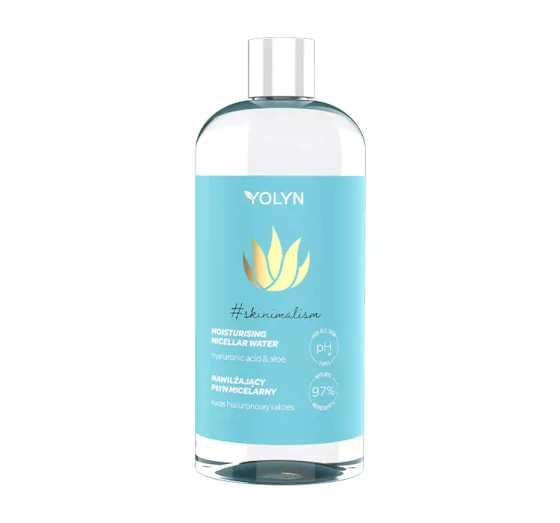 YOLYN FEUCHTIGKEITSSPENDENDES MIZELLENWASSER 500ML