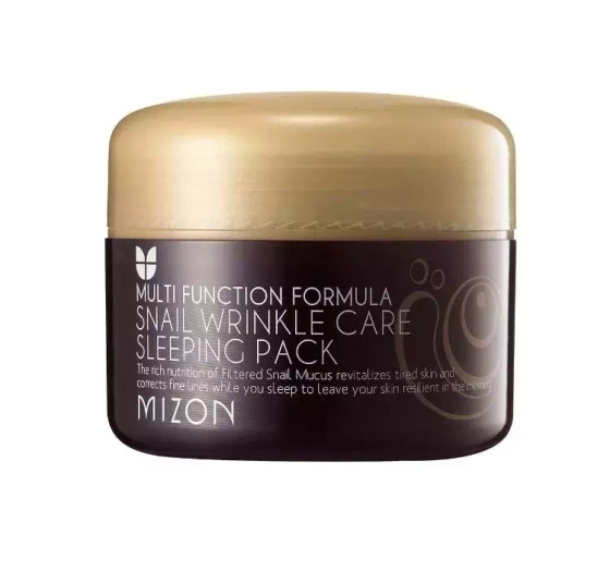 MIZON SNAIL ANTI-FALTEN-CREME-MASKE FÜR DIE NACHTPFLEGE 80ML