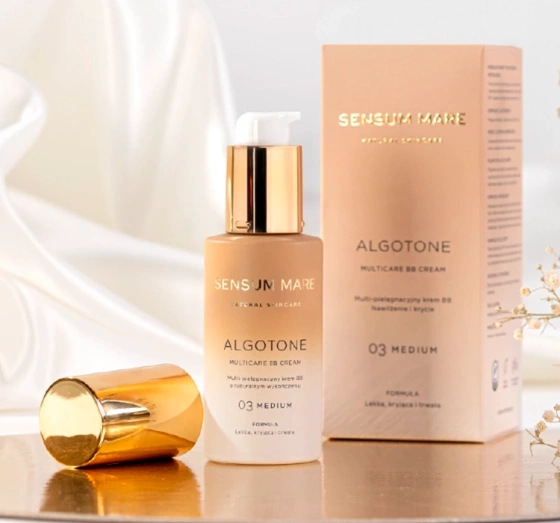 Kliknij na zdjęcie, aby je powiększyć SENSUM MARE ALGOTONE MUTLIPFLEGENDE BB-CREME SPF15 LIGHT 30ML