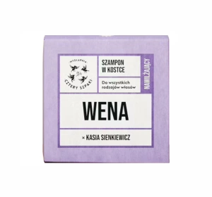 Mydlarnia Cztery Szpaki Wena x Kasia Sienkiewicz Natürliches Festes Feuchtigkeitsshampoo 75g