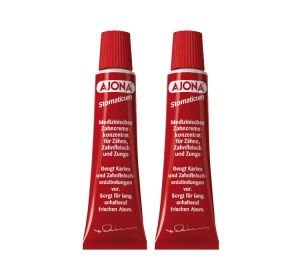 AJONA MEDIZINISCHES ZAHNPASTA-KONZENTRAT FÜR ZAHNFLEISCH UND ZUNGE 2x25ML